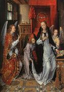 Hans Memling The Annunciation  gggg oil painting artist